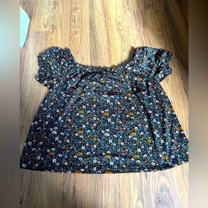 💥 5 for $15 - Brown Floral Blouse